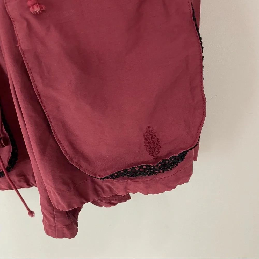 FP Movement by Free People Cargo Shorts in Burgundy - Picture 7 of 10